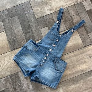 Tinseltown Blue Denim Overalls